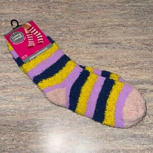 Colorful Striped Slipper Socks